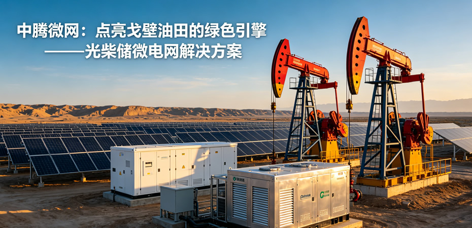 点亮戈壁油田的绿色引擎