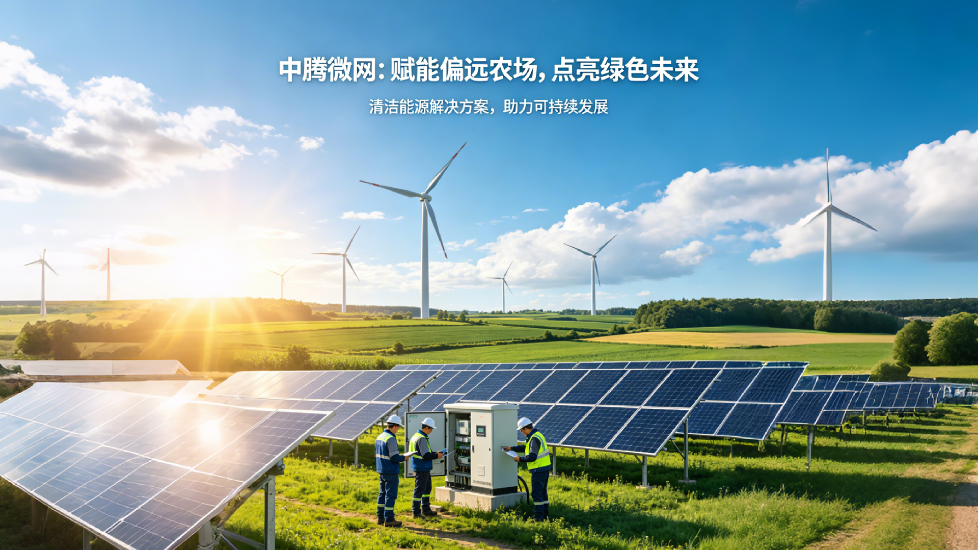 中腾微网：赋能偏远农场，点亮绿色未来