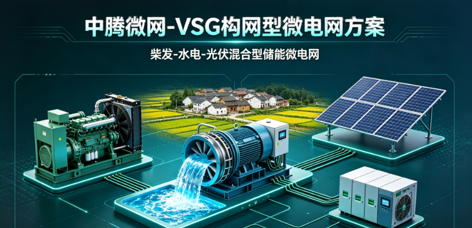 中腾微网：VSG构网型光储解决方案
