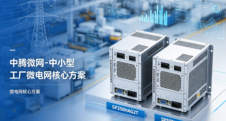 中腾微网-中小型工厂微电网核心方案